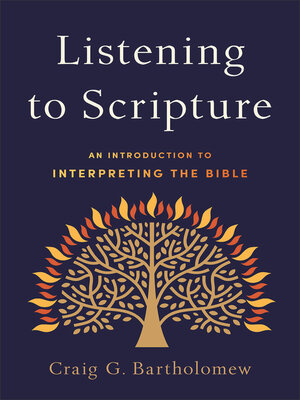 cover image of Listening to Scripture